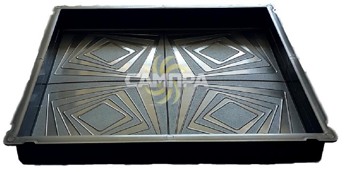 Форма Веер 500х500х60 мм фото 2