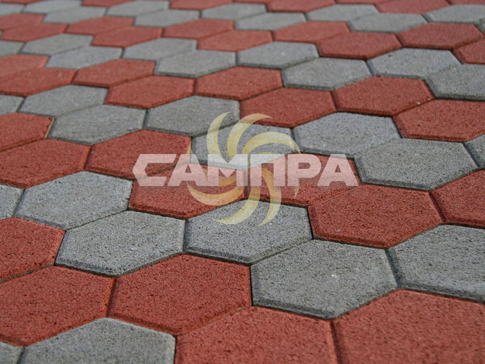 Форма для тротуарной плитки Соты фото 4